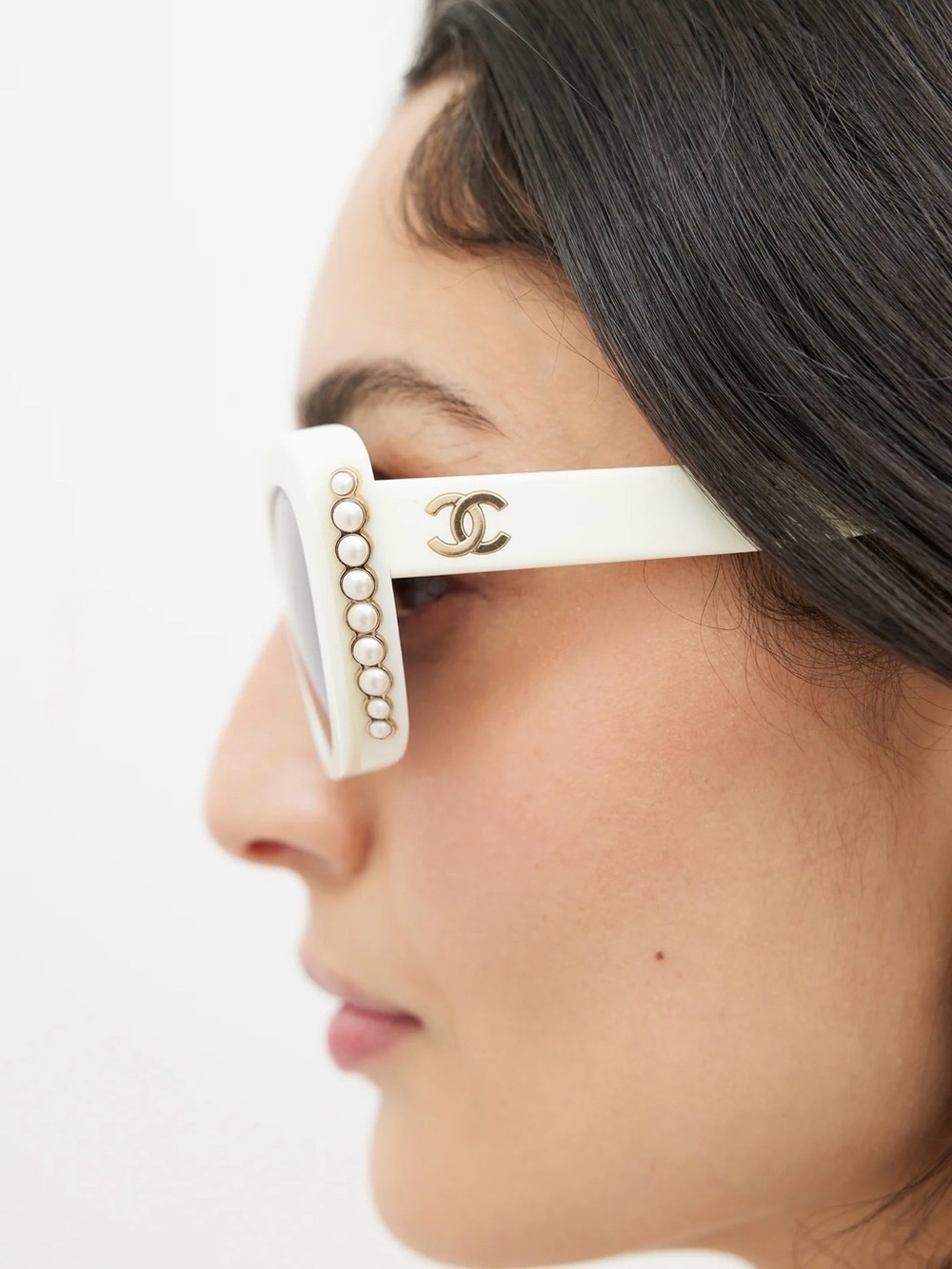 CHANEL CAT EYE SUNGLASSES - Picture 8 of 8